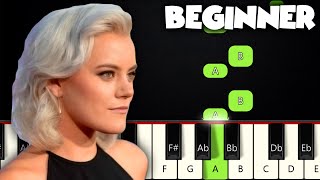 Oceans  Hillsong United  BEGINNER PIANO TUTORIAL  SHEET MUSIC by Betacustic [upl. by Uhayile572]