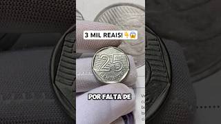 OLHA ISSO😱😱😱numismaticajf moedas moedasraras dinheiro colecionadores [upl. by Markowitz]