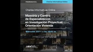 CHARLA INFORMATIVA MAESTRIA 2023 [upl. by Darach]