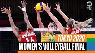 Brazil 🇧🇷 vs USA 🇺🇸  Womens Volleyball Gold Medal Match  Tokyo Replays [upl. by Pearla691]