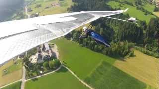 Hanggliding Drachenflug Greifenburg Hermagor Rückenwind tailwind landing Atos VR [upl. by Frederiksen]