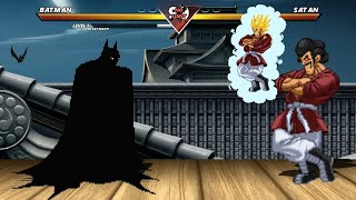 Batman vs Satan  High Awesome Level Fight [upl. by Anialem]