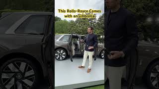 This RollsRoyce comes with an umbrella [upl. by Sandro]