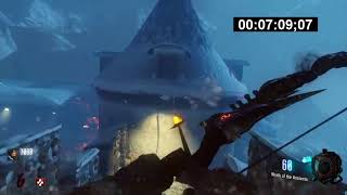 Der Eisendrache Easter Egg Speedrun No Gum World Record 3505 [upl. by Lowrie]