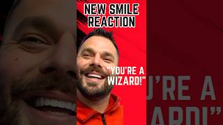 Hilarious reaction to his porcelain Veneers by Seattle Cosmetic Dentists Da Vinci Dental [upl. by Duke]