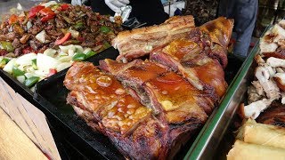 London The Street Food Market at Acklam Village Portobello Road [upl. by Treulich]