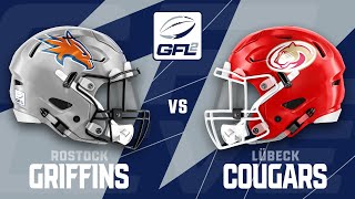 GFL2 Spiel der Woche Rostock Griffins  Lübeck Cougars [upl. by Arty]