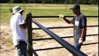 Ponderosa Fence Install [upl. by Arvin782]