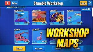 LIVE LETS PLAY EPIC WORKSHOP MAPS  Stumble Guys Inw Server stumbleguys [upl. by Welcome891]