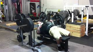 Jim Wendler  Bench Press 315x6 [upl. by Aleil135]