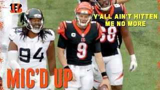 Joe Burrow Micd Up in 1st NFL Win vs Jaguars  Cincinnati Bengals [upl. by Manup]