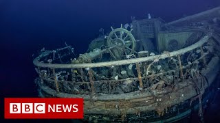 Underwater robots find Shackletons Endurance shipwreck in Antarctic  BBC News [upl. by Ainad]