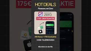 Finanzennet Zero Gratisaktie bis 175€  25€ Bonus [upl. by Manton]