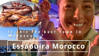 Essaouira 🇲🇦 Seafood Feast and Nightlife Adventure [upl. by Eicaj]