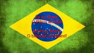 Brazil National Anthem English lyrics [upl. by Zsamot530]