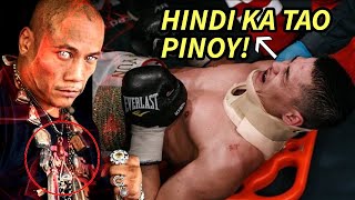 PINOY BOXER KINATATAKUTAN ANDAMING AGIMAT❗HINDI TINATABLAN NG KAMAO❗KO PA LAHAT NG MGA KALABAN❗ [upl. by Oremor98]