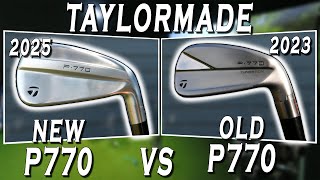 UPGRADE or STEER CLEAR  NEW 2025 Taylormade P770 vs OLD 2023 Taylormade P770 [upl. by Samuela]