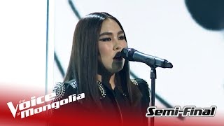 Enguun  quotCreepquot  SemiFinal  The Voice of Mongolia 2018 [upl. by Rici]