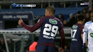 Kylian Mbappé vs Marseille 1718 home Coupe de France 1080i by ZCOMPS [upl. by Anecuza]