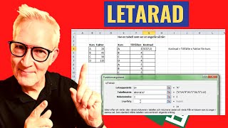 LETARAD med Excel [upl. by Eded383]