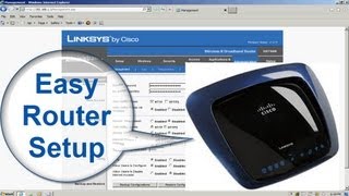 How to Install Your Linksys Wireless Router  How to setup a linksys wireless router [upl. by Jeroma]