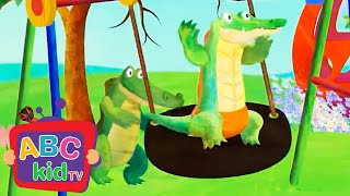 Crocodile Alligator Playtime  Animal Stories for Toddlers  ABC Kid TV  Nursery Rhymes [upl. by Nellak]