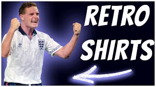 AMAZING ENGLAND RETRO SHIRTS FOR LESS THAN £20 FROM GRKITS2COM [upl. by Lou48]