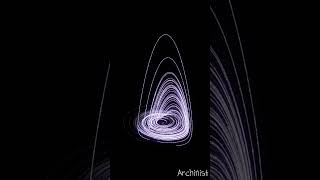 Rössler attractor visualization astrology mathematics coding matlab universe [upl. by Anerac]