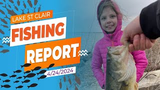 The Lake St Clair Fishing Report 4242024 [upl. by Iccir]