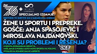 Lap76 SPECIJAL Žene u sportu i prepreke Gošće Anja Spasojević i Miroslava Najdanovski [upl. by Bowers]