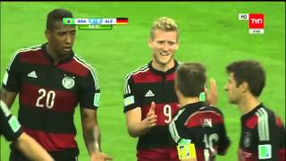 Resubido  Goles de Schurrle en Semifinal [upl. by Mirabelle]