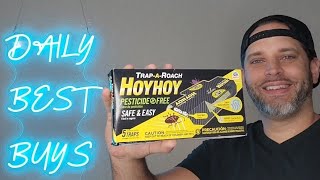 Trap A Roach Hoy Hoy Pesticide Free Glue Traps Review [upl. by Shirline]