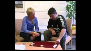 Dr Joan Murphy using Talking Mats Original with Ian [upl. by Elrak]