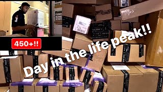 FedEx delivery driver day in the life…Peak season [upl. by Hnahc]