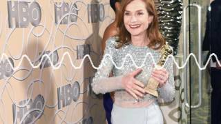 Golden Globes  la joie et la mise en garde dIsabelle Huppert [upl. by Zerlina]