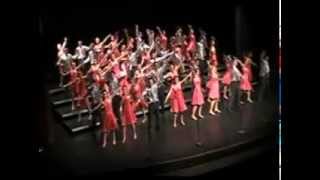 Christopher Jive amp The Uptown 45 High School Show Choir of West Branch Iowa Attend Contest [upl. by Noemad639]