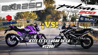 ¡¿UNA HUMILLACIÓN😬💔 GIXXER 250 vs PULSAR NS200🤯🔥 Aguacate Motovlogs🥑 [upl. by Onifur]