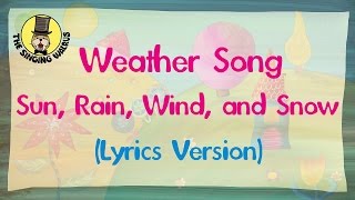 Weather Song Lyrics Version  The Singing Walrus  YouTube Music [upl. by Ylatfen303]