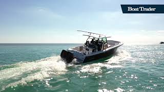 2022 Blackfin 332CC Center Console Walkthrough Boat Review [upl. by Hendon]