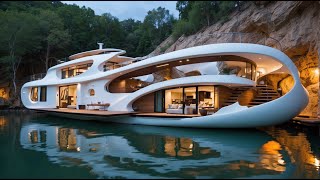 AMAZING HOUSEBOAT YOU NEED TO SEE [upl. by Phillis]