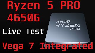 AMD Ryzen 5 PRO 4650G Live Test  AMD Renoir In Action  Fortnite COD Warzone amp More [upl. by Akkire864]