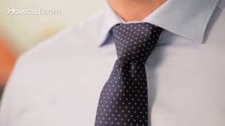 How to Tie a Windsor Knot  Mens Fashion [upl. by Ariamoy]