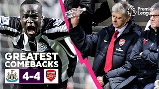 One of the GREATEST comebacks  Newcastle 44 Arsenal  Premier League [upl. by Aineval43]