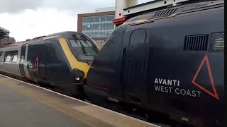 Avanti West Coast 221103  221106 departing Chester 20724 [upl. by Mccurdy]