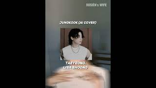 Jungkook cover  shoong by lisaamptaeyang ai voice [upl. by Gnah]