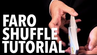 Cardistry for Beginners Shuffles  Faro Shuffle Tutorial [upl. by Caye]