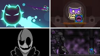 Geometry Dash  EVERY EPIC BOSS FIGHT of April 2024 Mario and Undertale in Platformer Mode [upl. by Bradan]