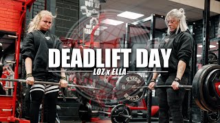 DEADLIFT DAY Ft Ella Calverley  Natural Bodybuilding [upl. by Presber]