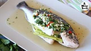 Thai Steamed Fish with Lime and Garlic [upl. by Boudreaux]