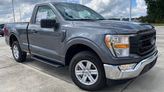 2021 Ford F150 XL Regular Cab 50 POV Test Drive amp Review [upl. by Aicina]